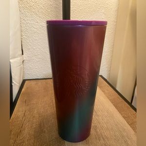 Starbucks Rainbow Stainless Tumbler - Venti 24 oz